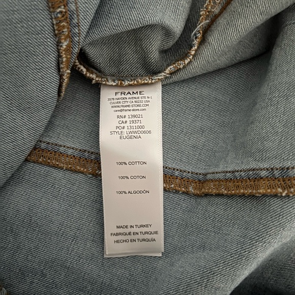 NWT FRAME Denim Dress - Picture 7 of 7